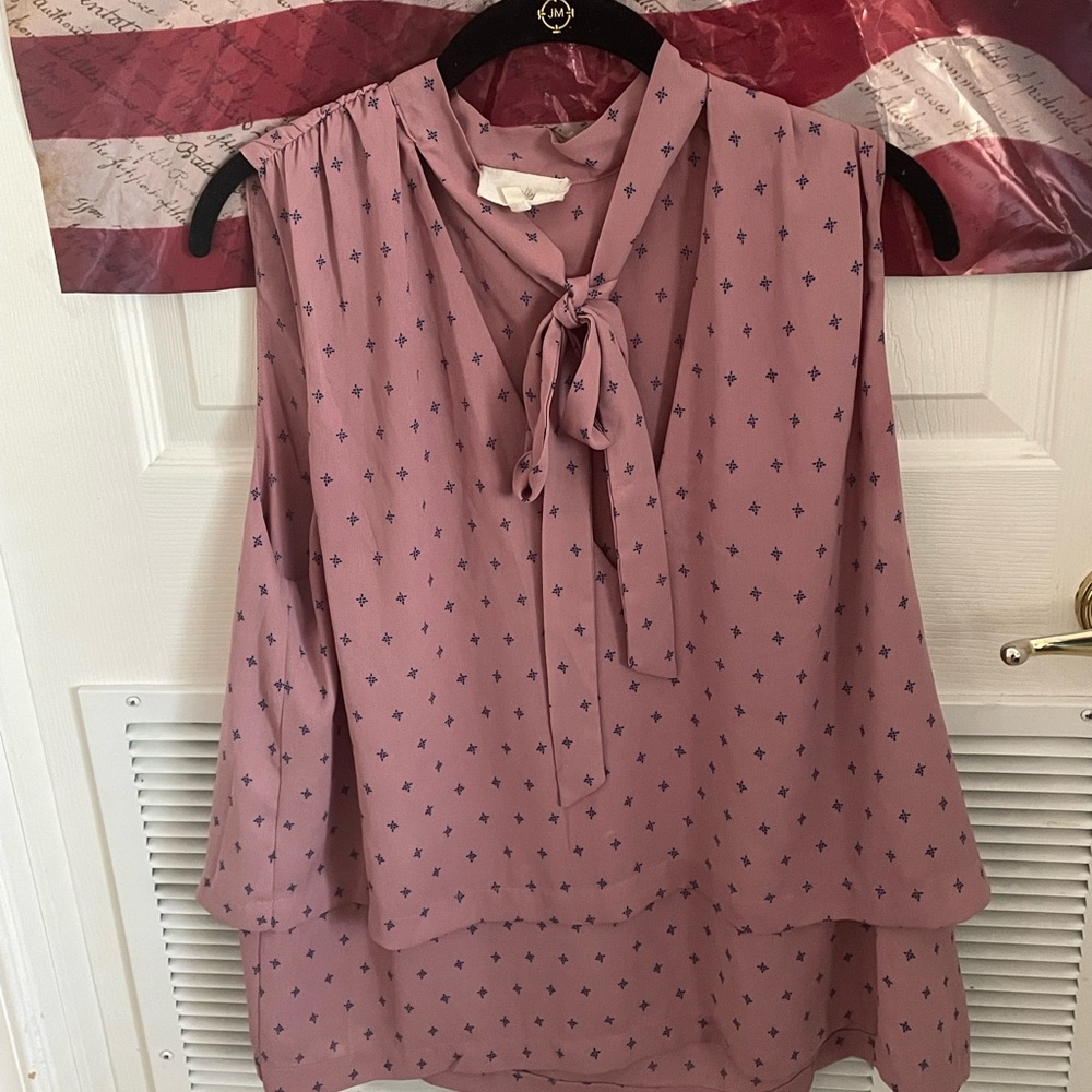 Pink/purple blouse